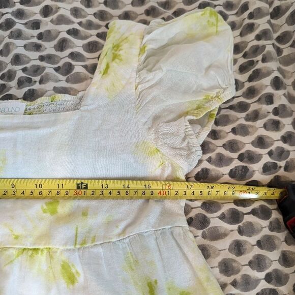 Abound Puff Sleeve Tiered Mini Dress size S - Picture 7 of 8